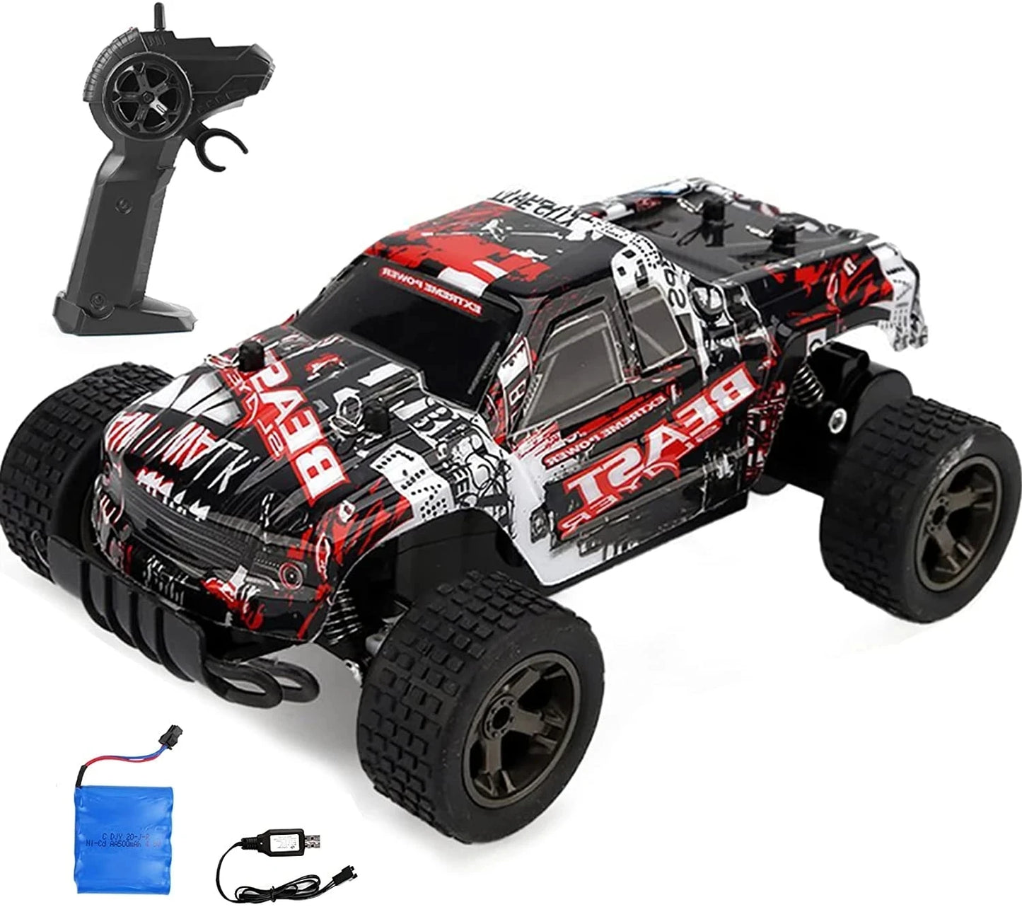 RC Car Radio Control 1:20 2,4G Rock Car Buggy Off-Road Trucks Mänguasjad lastele