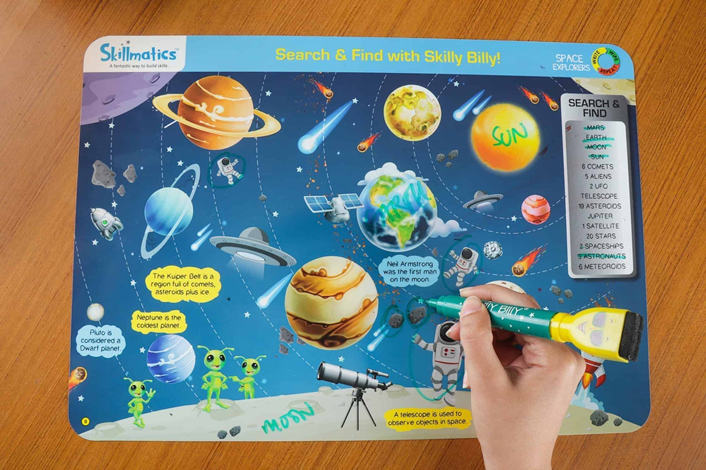 Skillmatics Space Explorers - Teach Kids About Space