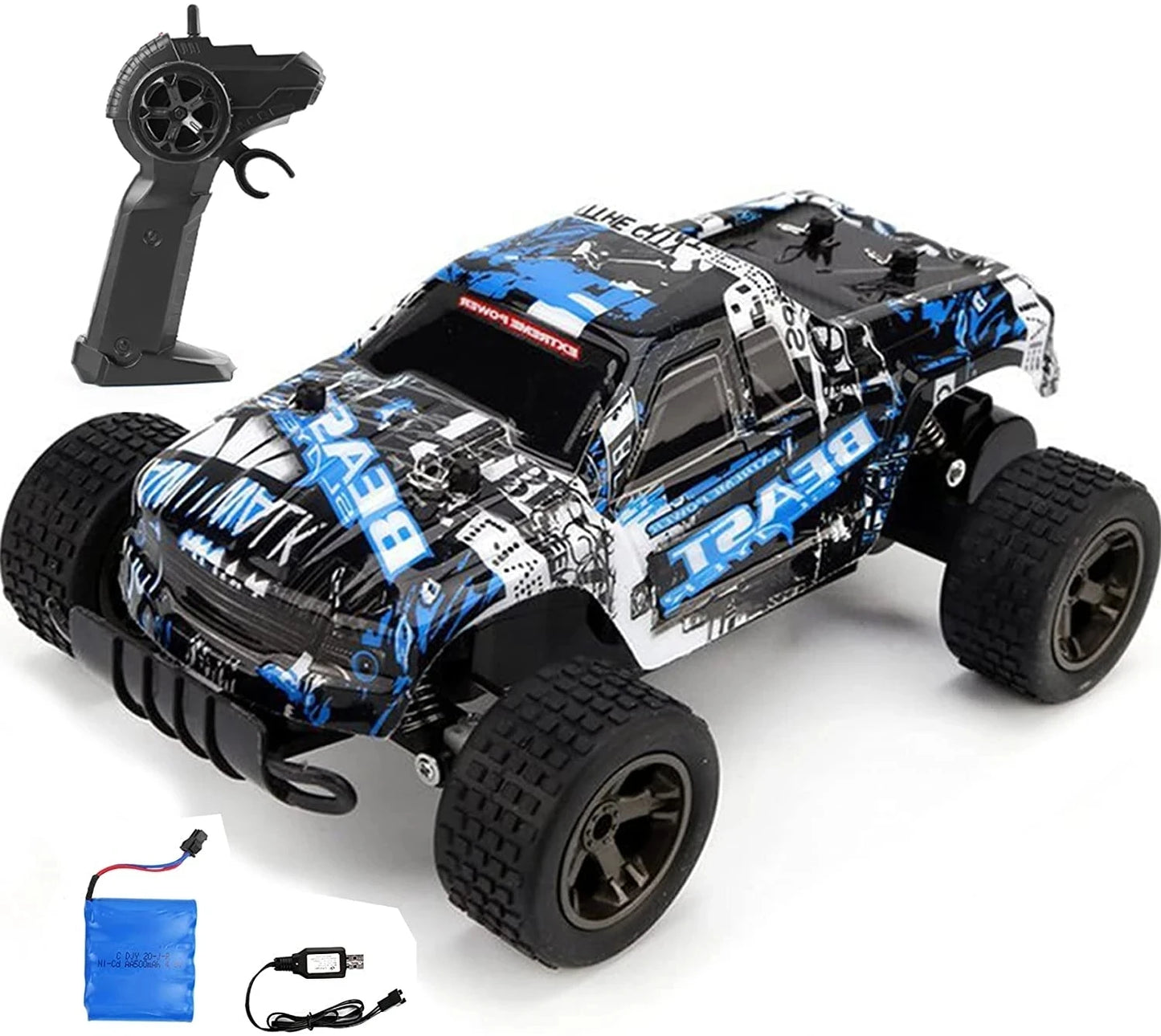 RC Car Radio Control 1:20 2,4G Rock Car Buggy Off-Road Trucks Mänguasjad lastele