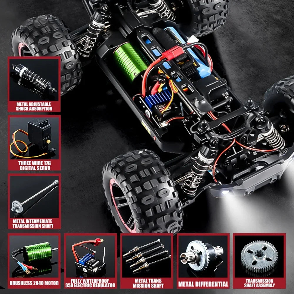 HAIBOXING T10 2105A 75km/H 1:14 RC Car 4WD